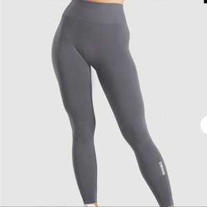 Gymshark Powerdown Legging - Charcoal